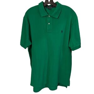 POLO Ralph Lauren Men’s Golf Polo Shirt Sz Large Green Preppy